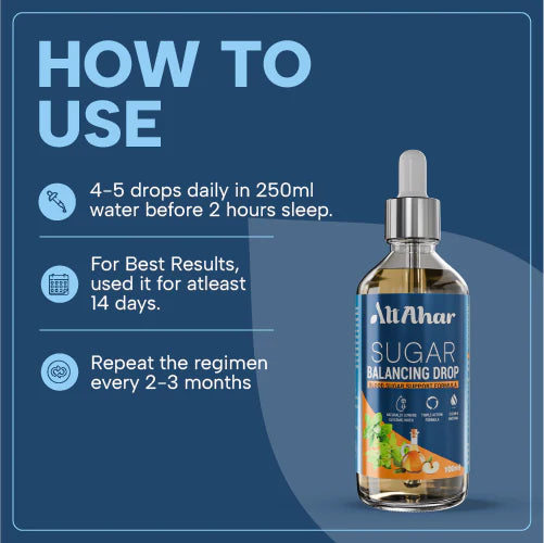 Detox & Sugar Balancing Drops Combo - Gut Health & Blood Sugar Support