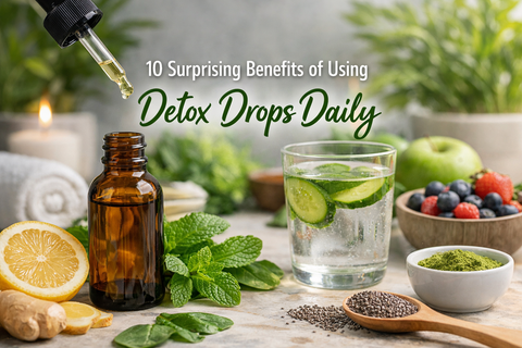 10 Surprising Benefits of Using Detox Drops Daily