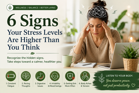 6 Signs Your Stress Levels Are Higher Than You Think