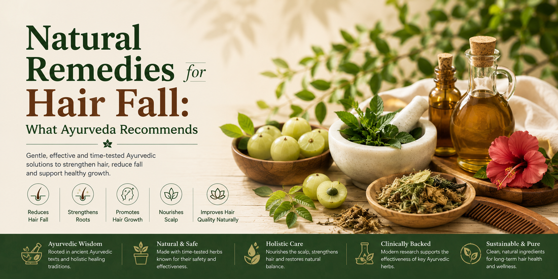 Natural Remedies for Hair Fall: What Ayurveda Recommends