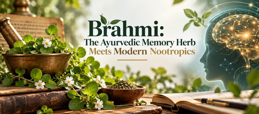 Brahmi: The Ayurvedic Memory Herb Meets Modern Nootropics