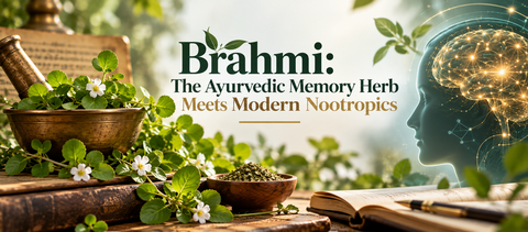 Brahmi: The Ayurvedic Memory Herb Meets Modern Nootropics