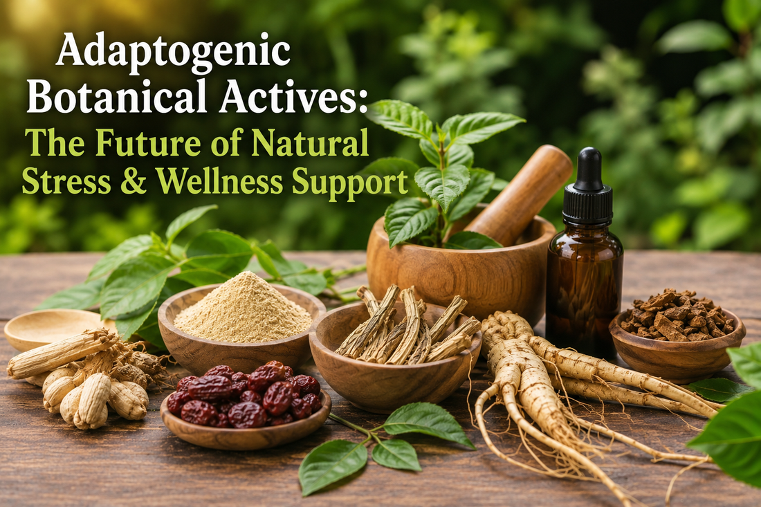 Adaptogenic Botanical Actives: The Future of Natural Stress &amp; Wellness Support
