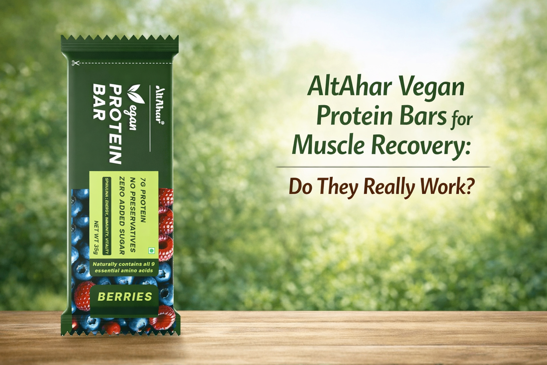 AltAhar Vegan Protein Bars for Muscle Recovery: Do They Really Work?