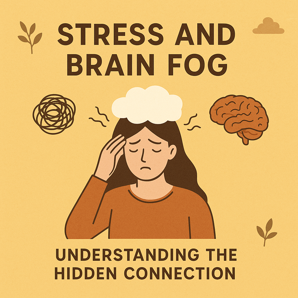 🧠 Stress and Brain Fog: Understanding the Hidden Connection