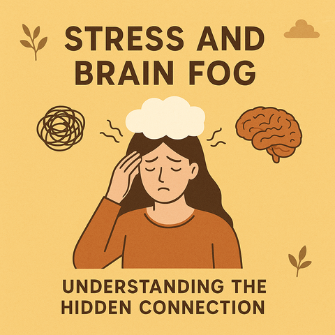 🧠 Stress and Brain Fog: Understanding the Hidden Connection