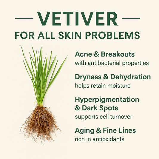 🌿 Vetiver: Nature’s Answer to All Your Skin Woes ✨