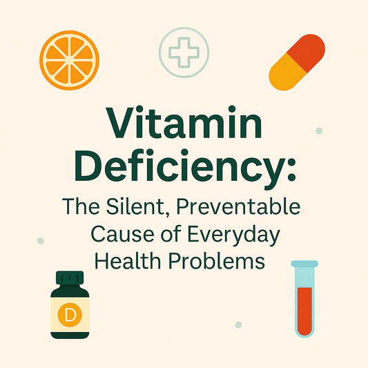 Vitamin Deficiency: The Silent, Preventable Cause of Everyday Health Problems — A Pharmacist’s Perspective