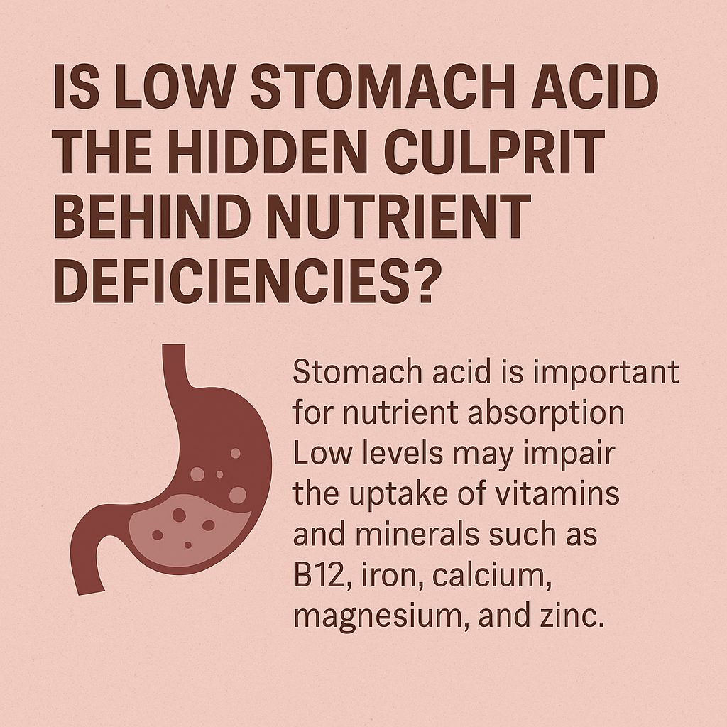 Is Low Stomach Acid the Hidden Culprit Behind Nutrient Deficiencies?
