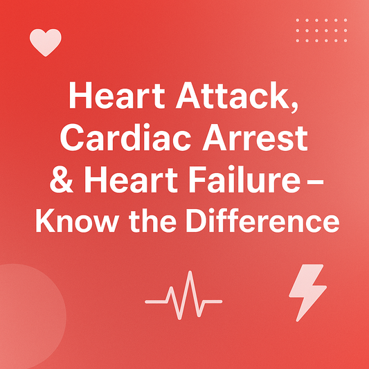 Heart Attack, Cardiac Arrest &amp; Heart Failure – Understanding the Difference and the Role of Stress