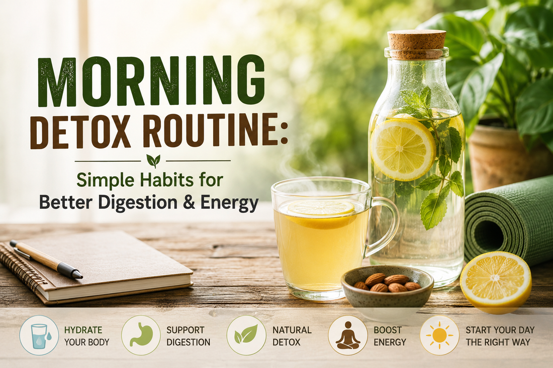 Morning Detox Routine: Simple Habits for Better Digestion & Energy