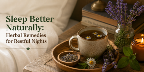 Sleep Better Naturally: Herbal Remedies for Restful Nights