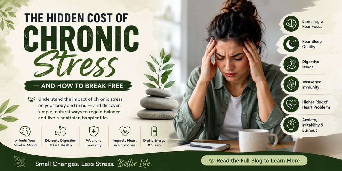 The Hidden Cost of Chronic Stress — And How to Break Free