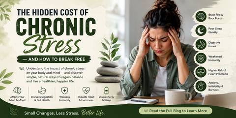 The Hidden Cost of Chronic Stress — And How to Break Free