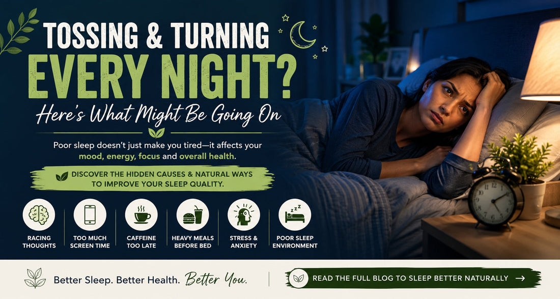 Tossing and Turning Every Night? Here's What Might Be Going On