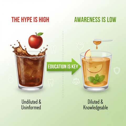 Apple Cider Vinegar: Why the Hype Is High but Awareness Is Low