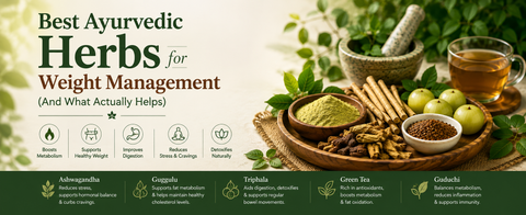 Best Ayurvedic Herbs for Weight Management (And What Actually Helps)