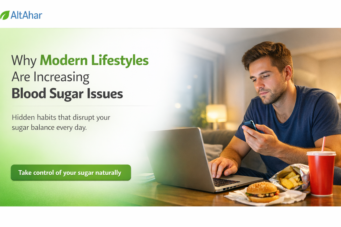 Why Modern Lifestyles Are Increasing Blood Sugar Issues