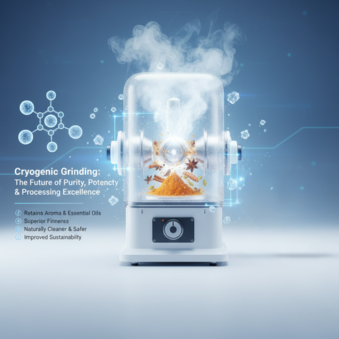 Cryogenic Grinding of Spices: The Future of Purity, Potency & Processing Excellence