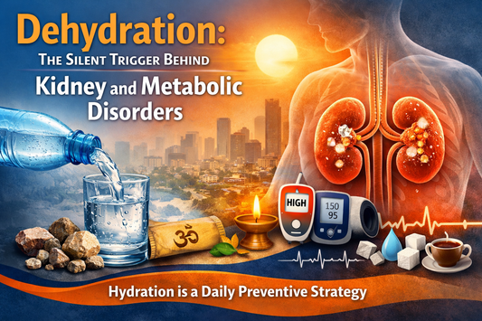 Dehydration: The Silent Trigger Behind Kidney and Metabolic Disorders