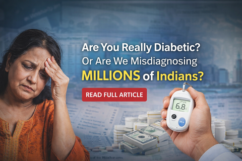 Are You Really Diabetic? Or Are We Misdiagnosing Millions of Indians?