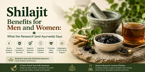 Shilajit Benefits for Men and Women: What the Research (and Ayurveda) Says