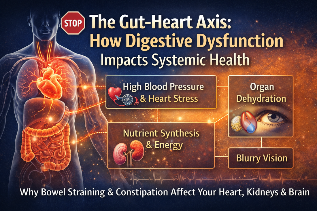 The Gut–Heart Axis: How Digestive Dysfunction Impacts Systemic Health