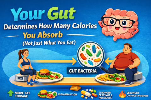 Your Gut Microbiome Determines How Many Calories You Absorb (Not Just What You Eat)