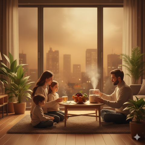 🌫️ The Post-Diwali Weather Change and Its Hidden Impact on Your Family’s Health — Especially Kids