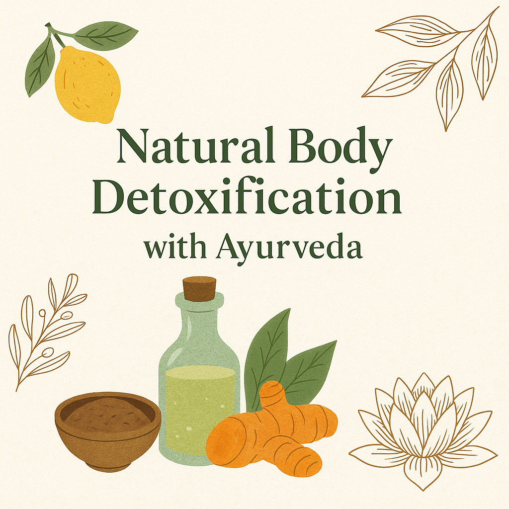 Natural Body Detoxification with Ayurveda: Cleanse, Rejuvenate, and Heal from Within 🌿