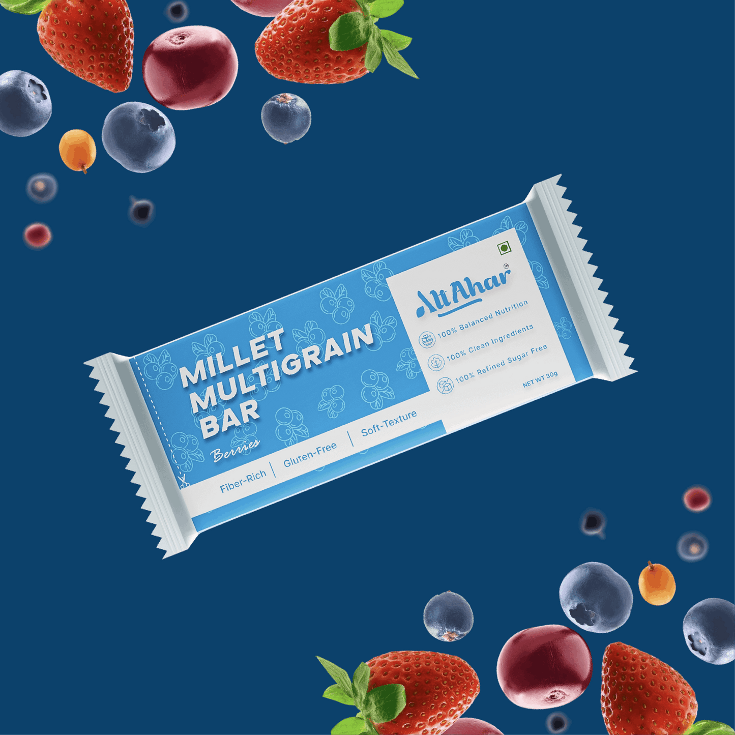 Millet Multigrain Bar Berries (Pack of 6)
