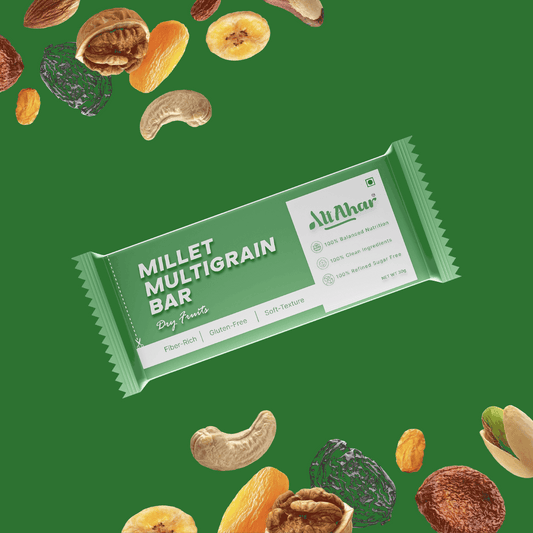 Millet Multigrain Bar Dry Fruits (Pack of 6)