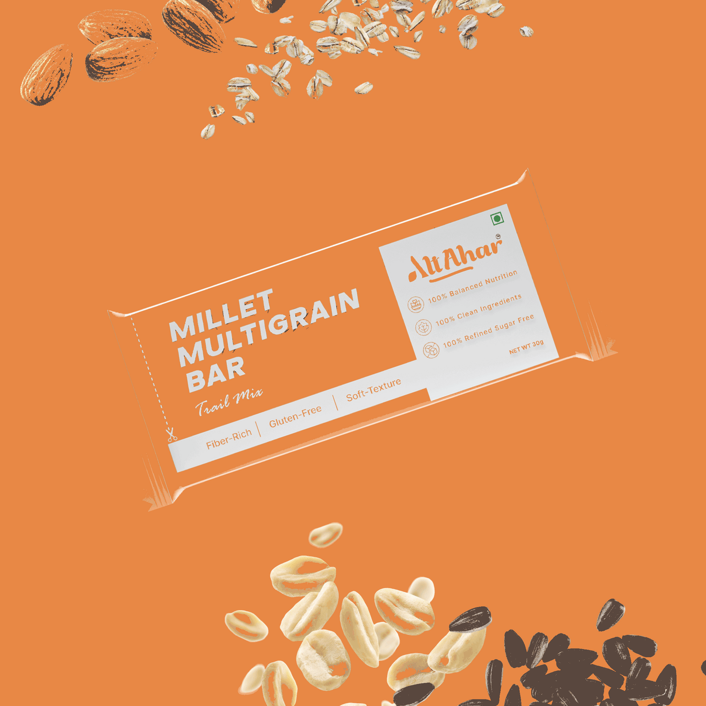 Millet Multigrain Bar Trail Mix (Pack of 6)