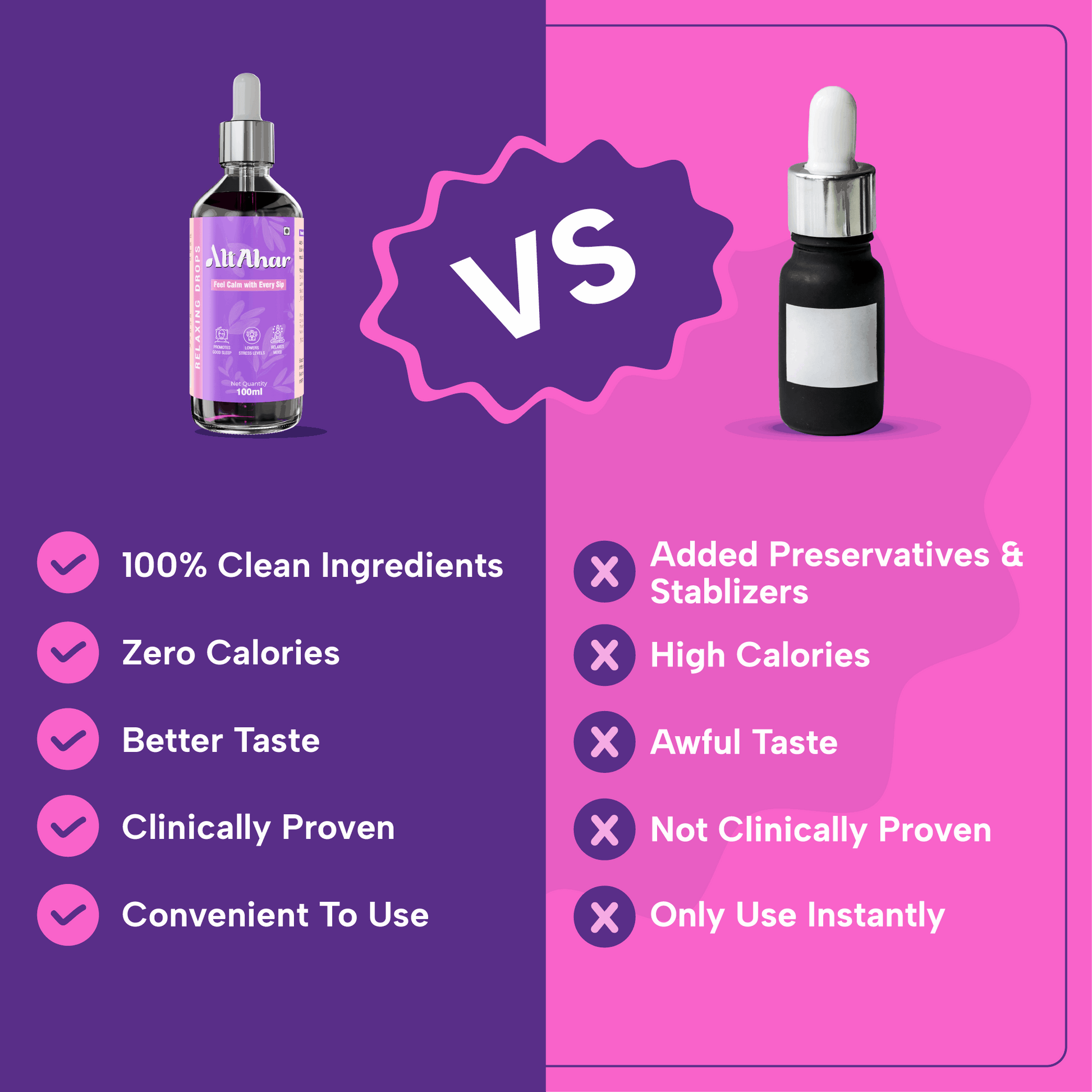 Relaxing Drop For Stress | Calms Brain | Lighter Moods | Provides Relaxation | Promotes Good Sleep