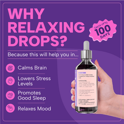 Relaxing Drop & Sugar Balancing Drop - Combo Pack (20% Off)