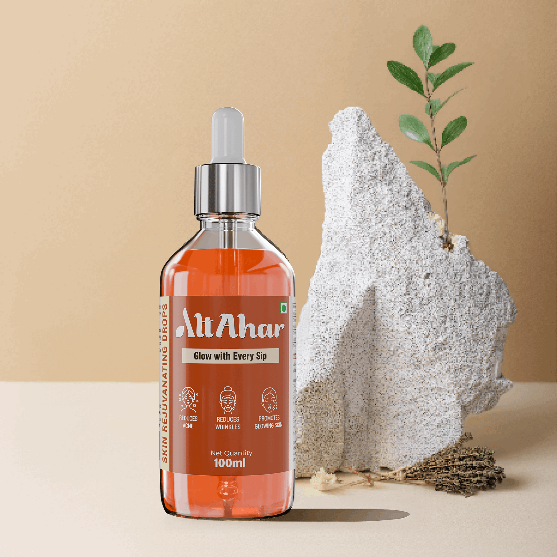 Skin Rejuvenating Drop For ACNE | PIMPLES| WRINKLES| FINE LINES | DULLNESS | SKIN HYDRATION | NATURAL | CHEMICAL FREE