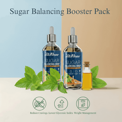Sugar Balancing Drop - Blood Sugar Support Formula | Triple Action Formula | Reduces Cravings | Plant Based