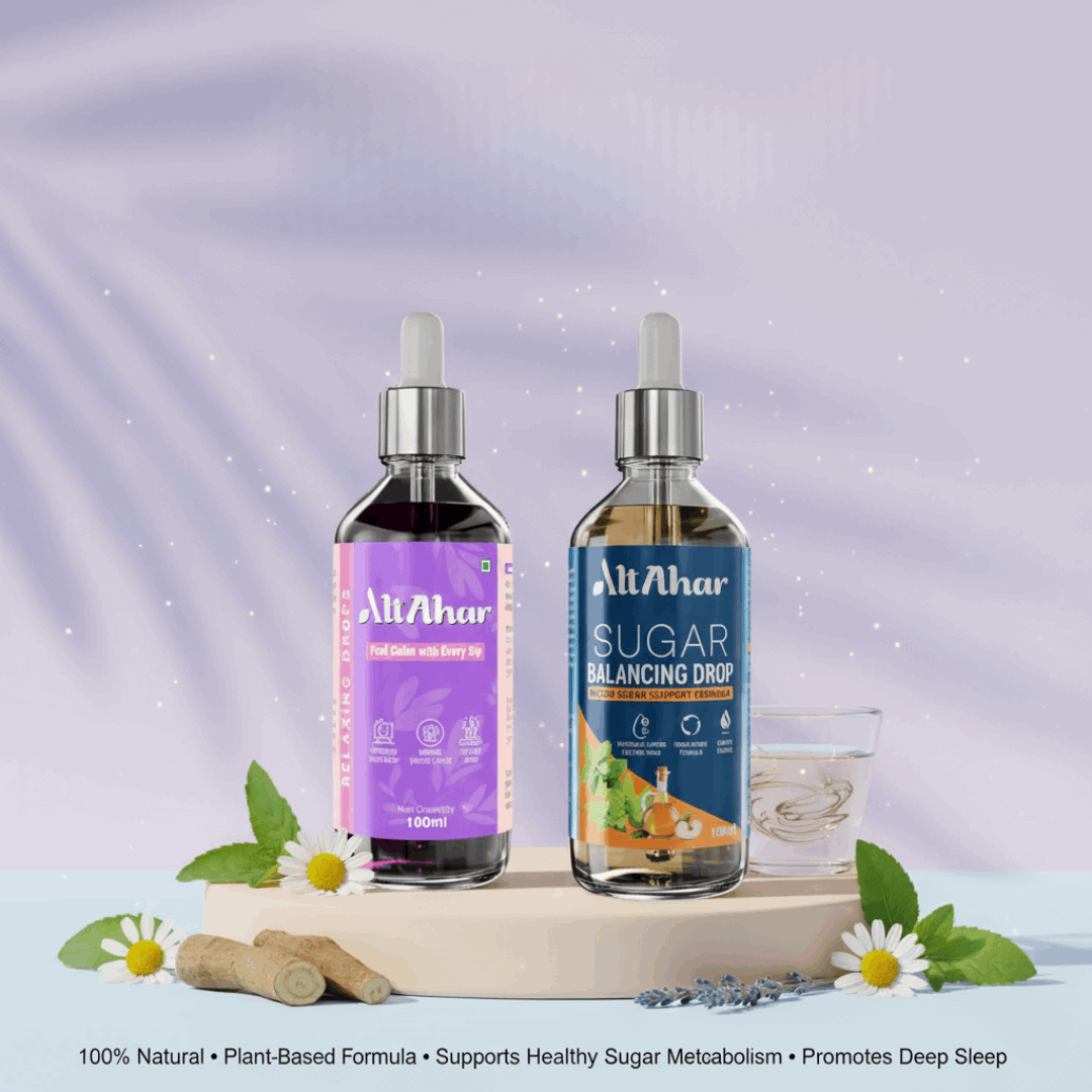 Relaxing Drop & Sugar Balancing Drop - Combo Pack (20% Off)