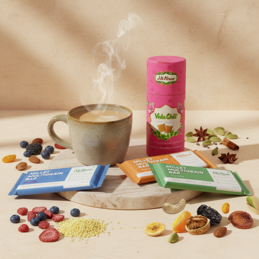 Veda Chai & Millet Multigrain Bars - Combo Pack (20% Off)