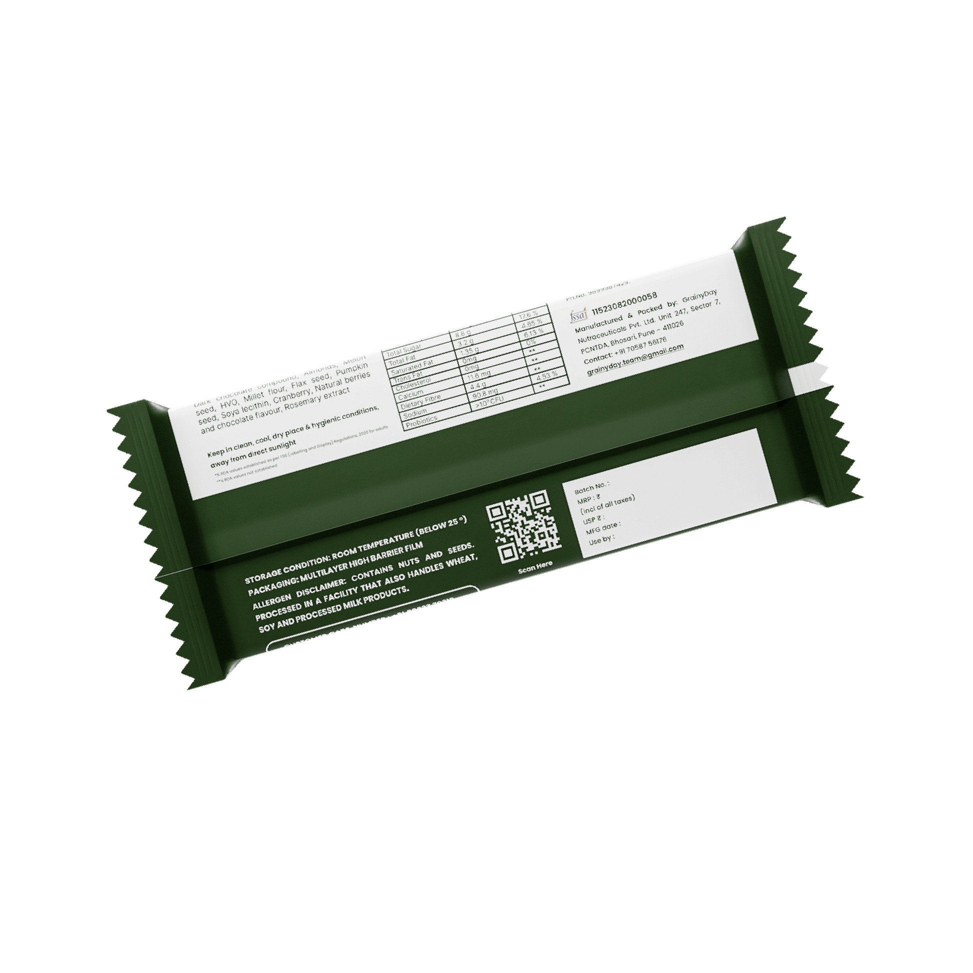 Protein Bar Dry Fruits (Pack of 6)